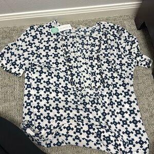NWT 41 Hawthorn Blouse with metal stud detail